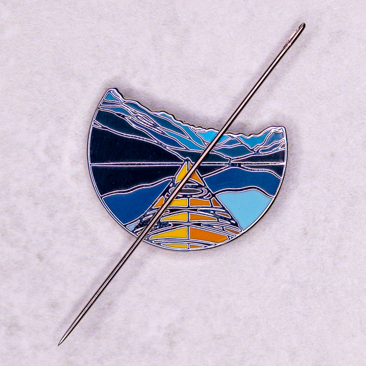 Bowman Lake enamel minder