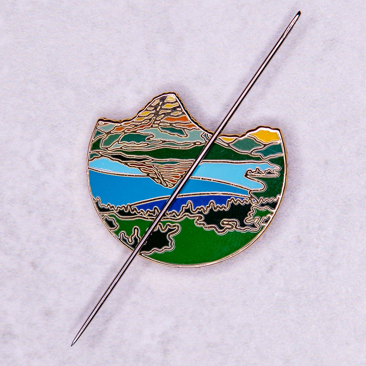 Bearhat Mountain enamel minder