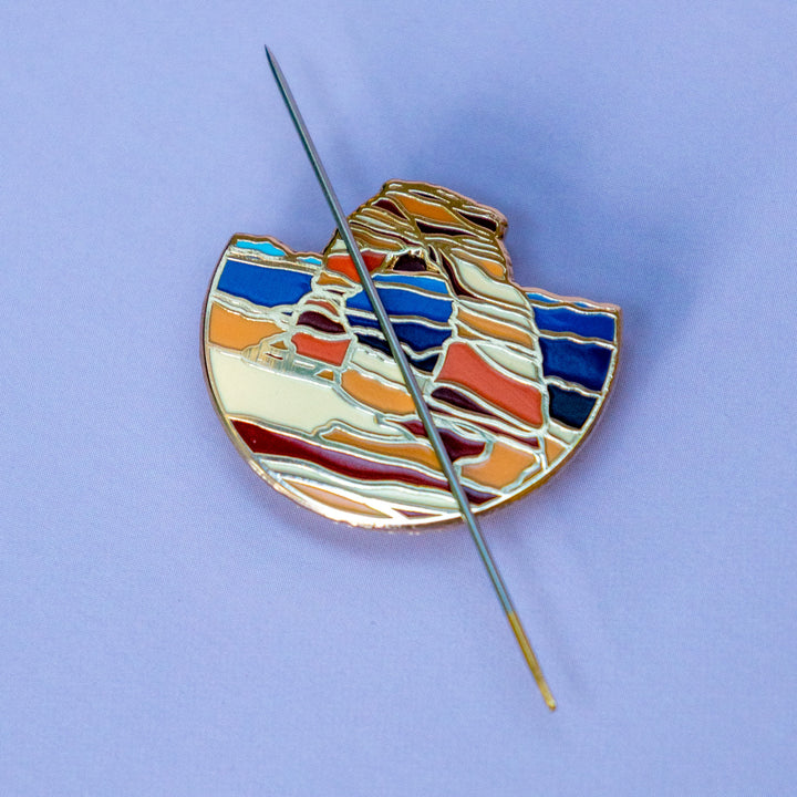 Delicate Arch enamel minder