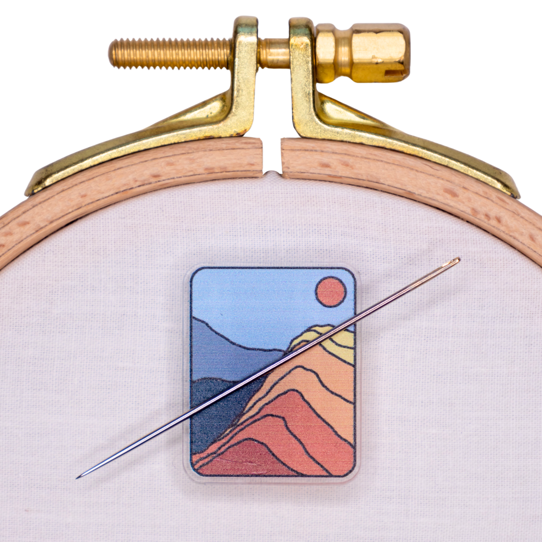 Backstitch Mountain Minder