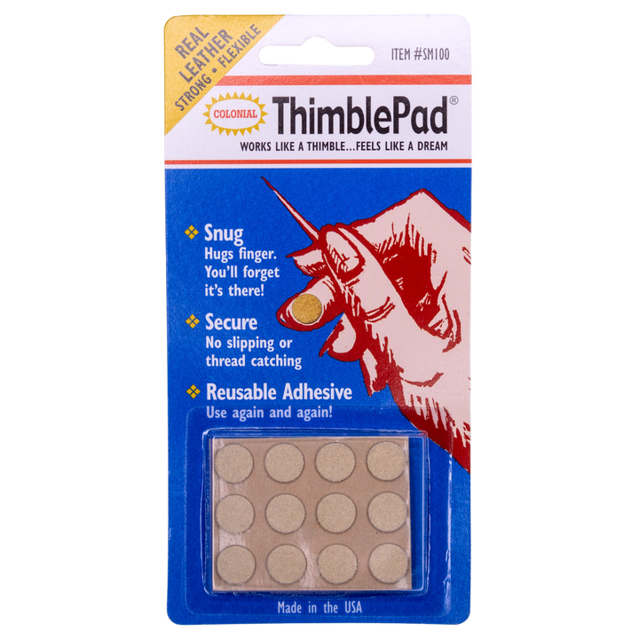 Leather Thimble Pads