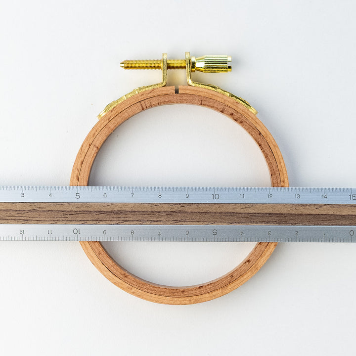 3" wooden hoop
