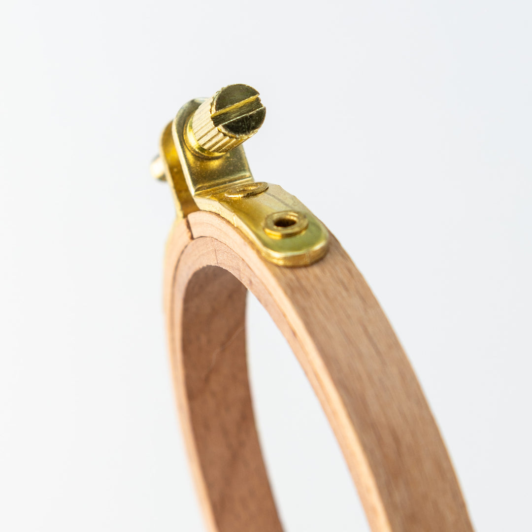 3" wooden hoop