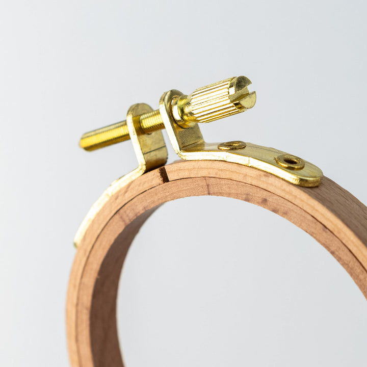 3" wooden hoop