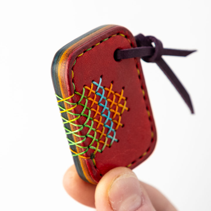 leather fidget - pride edition