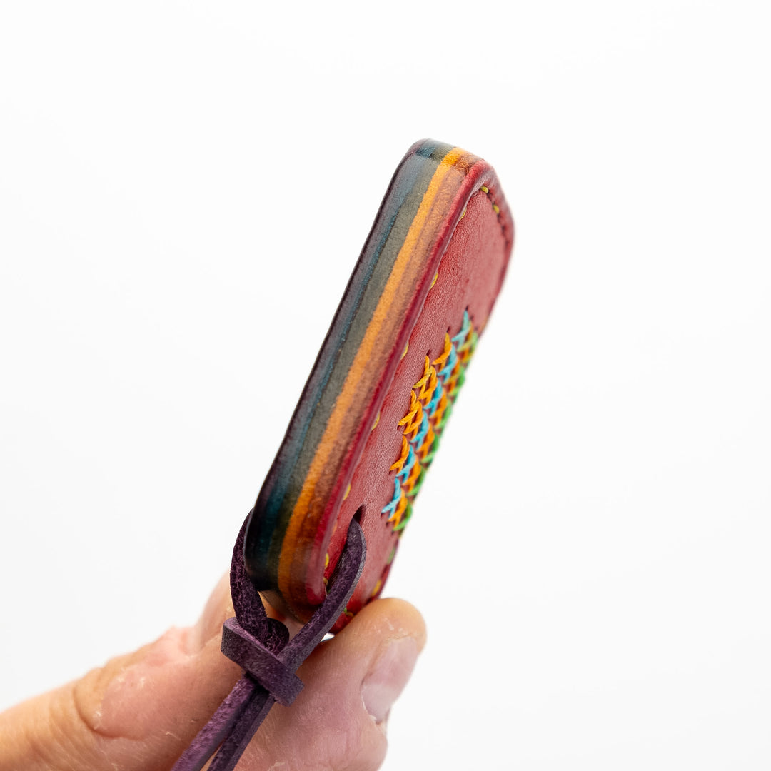 leather fidget - pride edition