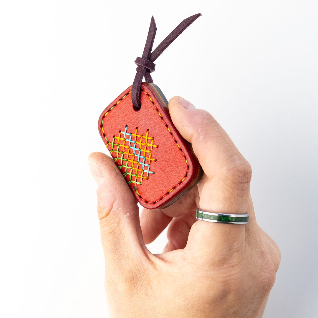 leather fidget - pride edition