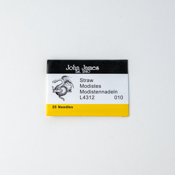 JJ milliners needles size 10