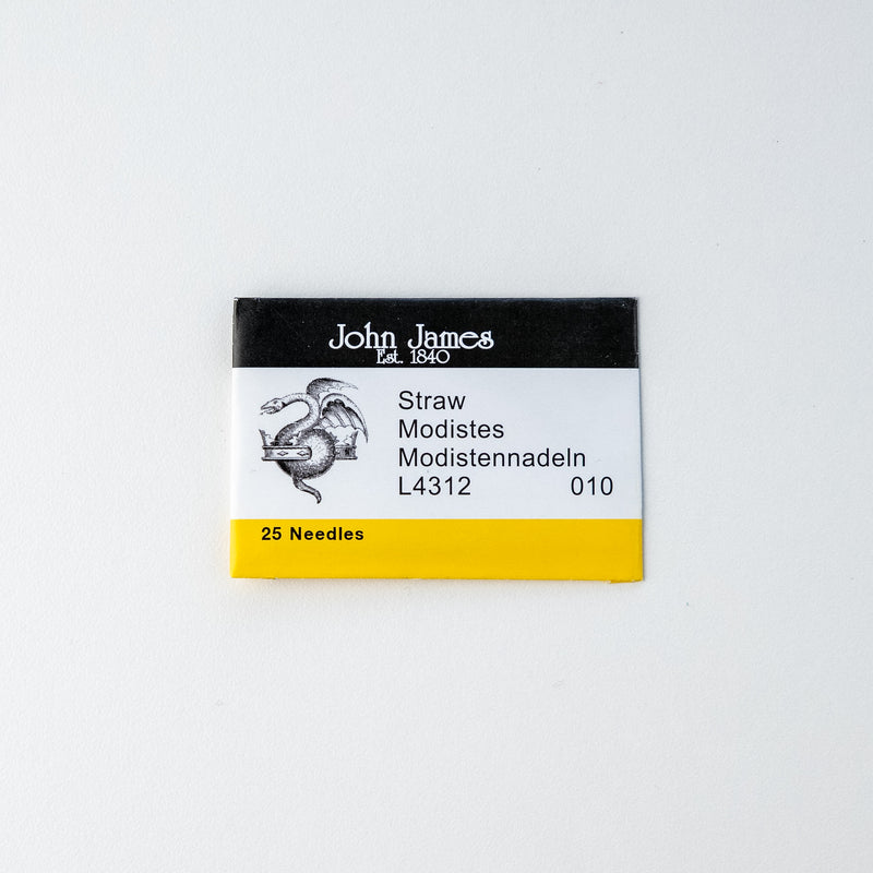 JJ milliners needles size 10