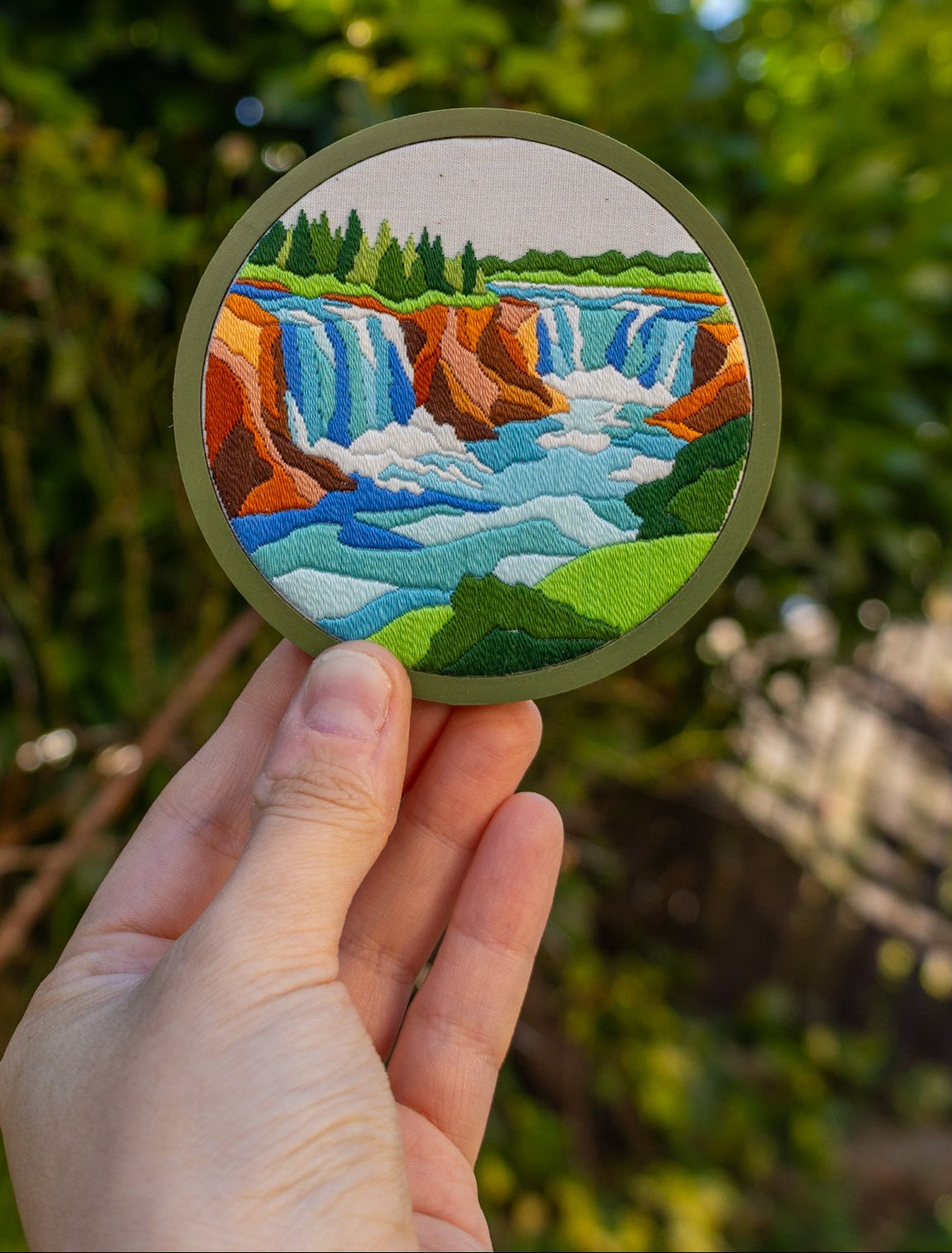 [[a finished piece,]] framed and ready