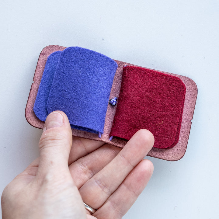 leather needle journal
