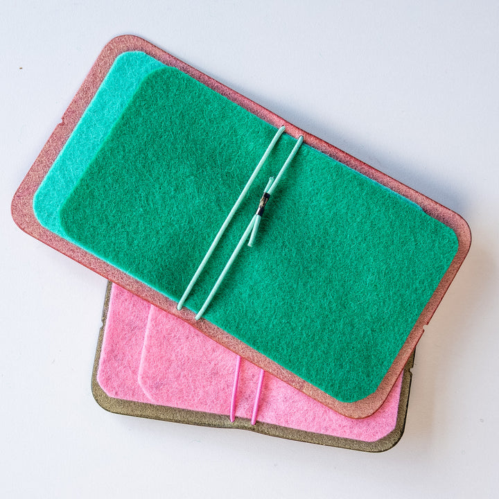 leather needle journal