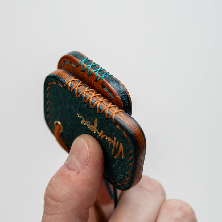 anxiety-friendly leather fidget