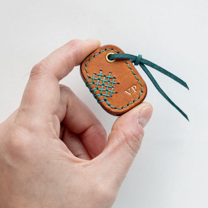 anxiety-friendly leather fidget