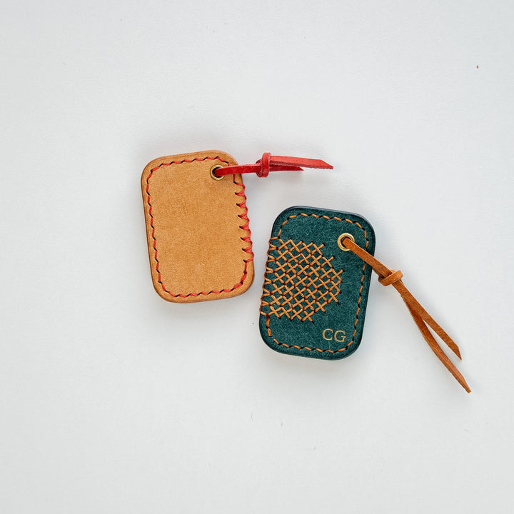 anxiety-friendly leather fidget