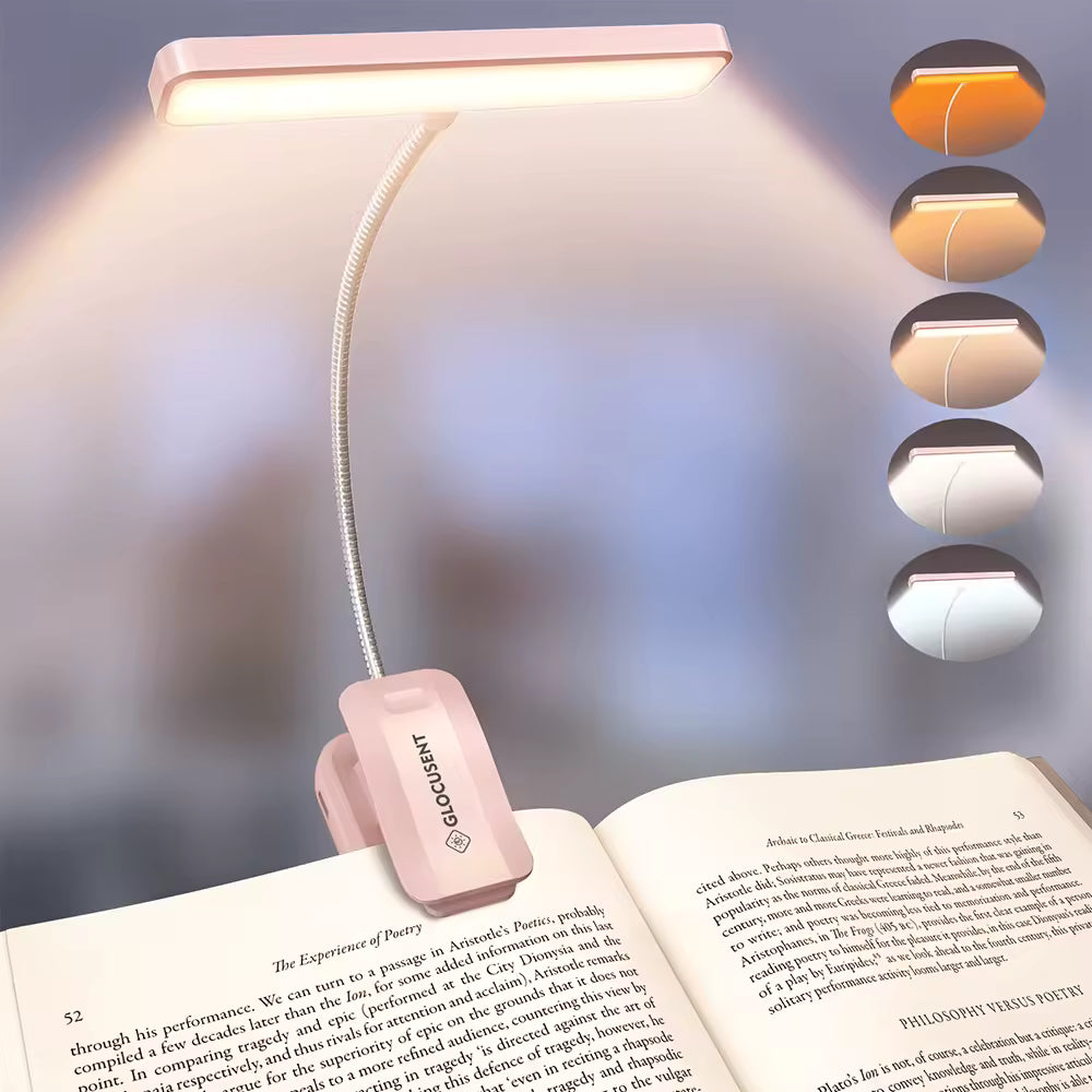 Glocusent clip-on light