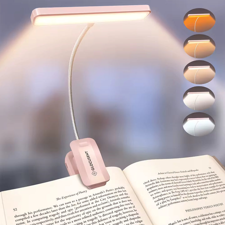 Glocusent clip-on light